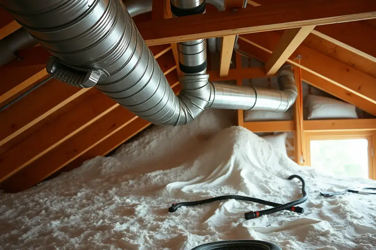 Ductwork sealing and repair project